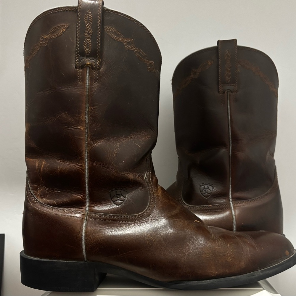 ARIAT Men's Brown Western Cowboy Boots in size US 14D, Style 35525